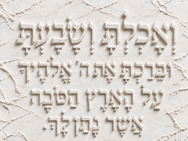ואכלת ושבעת גבס